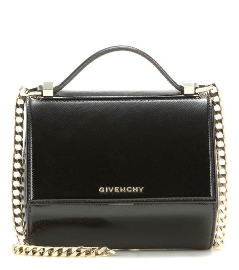 givenchy pandora distressed leather|Mini Pandora bag in grained leather with chain .